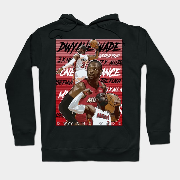 Dwyane wade one last dance Hoodie by 10thstreet